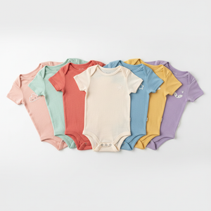 Body bébé coton MODA DORA en plusieurs couleurs